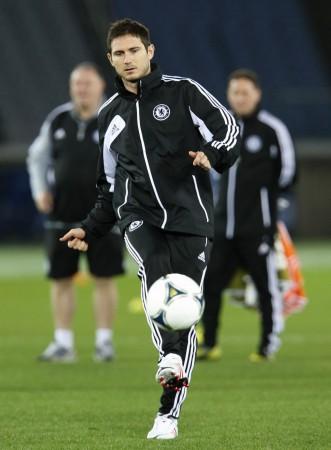 Lampard is moving to Manchester City on a loan deal Frank Lampard