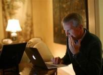 hewlett-packard-executive-chairman-and-kleiner-perkins-managing-partner-ray-lane-works-on-his-computer-at-his-home-in-atherton-california-november-11-2011