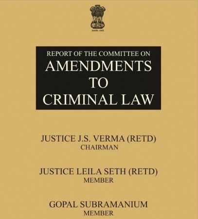 JS Verma Committee Report