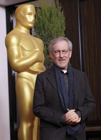 Director Steven Spielberg arrives at the 85th Academy Awards nominees luncheon in Beverly Hills Oscar Buzz 2013
