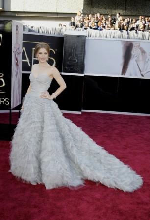 Amy Adams arrives at the 85th Academy Awards in Hollywood (Reuters) Amy Adams arrives at the 85th Academy Awards in Hollywood (Reuters)