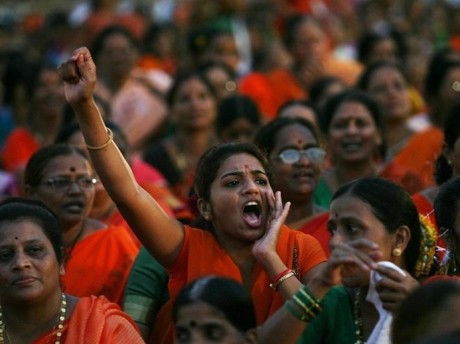 Women in protest
