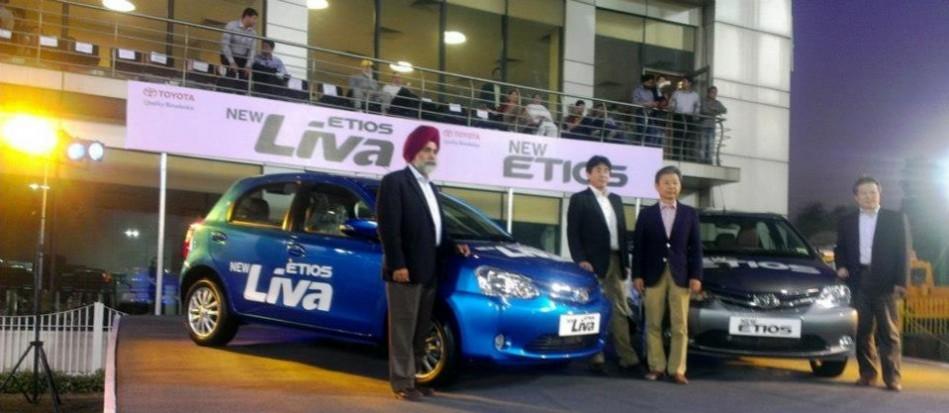 Toyota’s Etios sedan, Liva hatchback Launched in India Toyota’s Etios sedan, Liva hatchback Launched in India