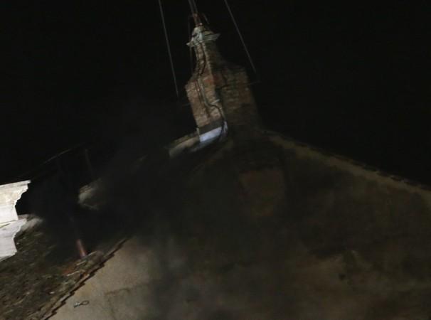 Black smoke rises from the chimney on the roof of the Sistine Chapel, indicating that no decision has been made after the first day of voting for the election of a new pope, in the Vatican City Black smoke