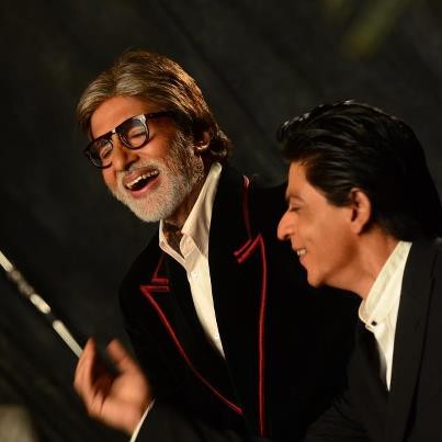 Amitabh Bachchan and Shahrukh Khan