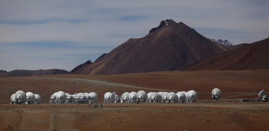 Parabolic antennas of the ALMA (Atacama Large Millimetre/Submillimetre Array) project are seen at the El Llano de Chajnantor in the Atacama desert, some 1730 km (1074 miles) north of Santiago and 5000 metres above sea level, March 12, 2013. (Reuters) Parabolic antennas of the ALMA (Atacama Large Millimetre/Submillimetre Array) project are seen at the El Llano de Chajnantor in the Atacama desert, some 1730 km (1074 miles) north of Santiago and 5000 metres above sea level, March 12, 2013. (Reuters)