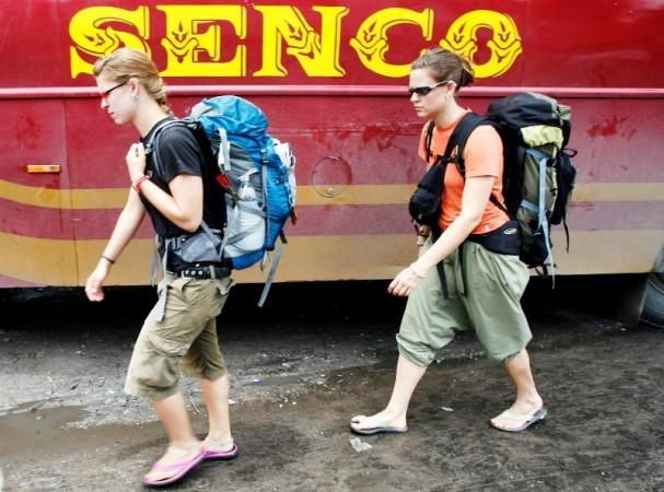 Foreign tourists