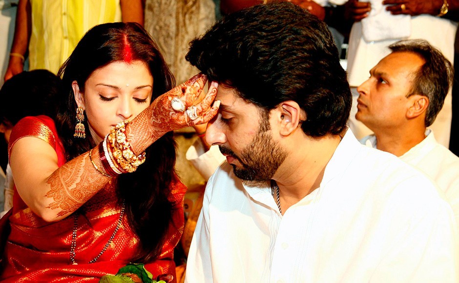 Aishwarya Rai and Abhishek Bachchan