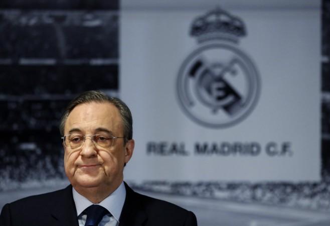 Real Madrid President Florentino Perez