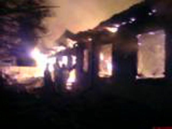 (Representative image) A view of the fire at a psychiatric hospital north of Moscow. Russia hospital fire tragedy