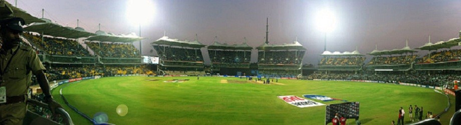 A view of MA Chidambaram stadium during ICC Cricket World Cup 2011