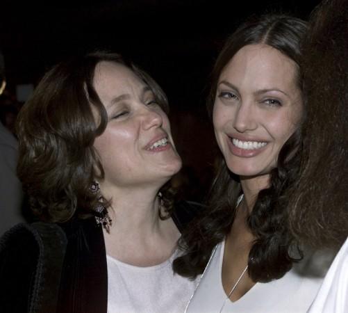 File photo of Angelina Jolie and her mother at a film premiere in Hollywood Angelina Jolie with her mother