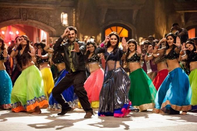Madhuri Dixit and Ranbir Kapoor in iteam song Madhuri Dixit and Ranbir Kapoor in iteam song