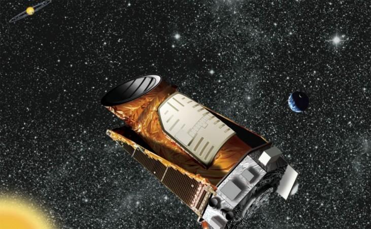 Artist's rendition of Kepler spacecraft.