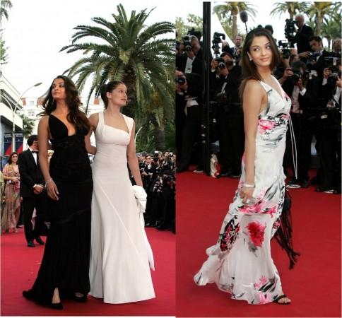 Aishwarya Rai Bachchan during the Cannes Film Festival in May 2005 Aishwarya Rai