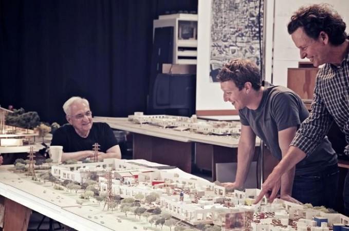 CEO Mark Zuckerberg overseeing the office plans (Credit: Facebook) CEO Mark Zuckerberg overseeing the office plans (Credit: Facebook)
