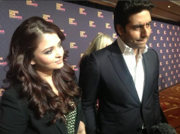 Aishwarya Rai and Abhishek Bachchan