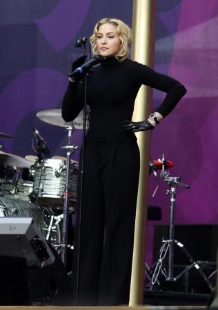 Madonna speaks at Madonna