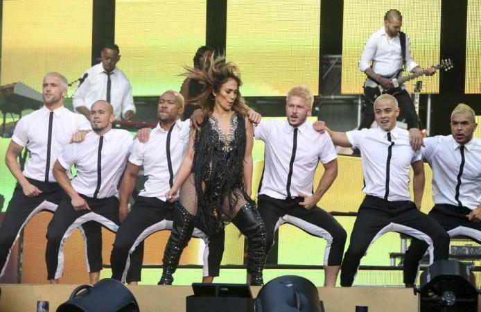 Jennifer Lopez performs at Jennifer Lopez