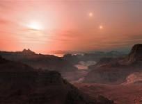 this-artist039s-impression-shows-a-sunset-seen-from-the-super-earth-gliese-667-cc