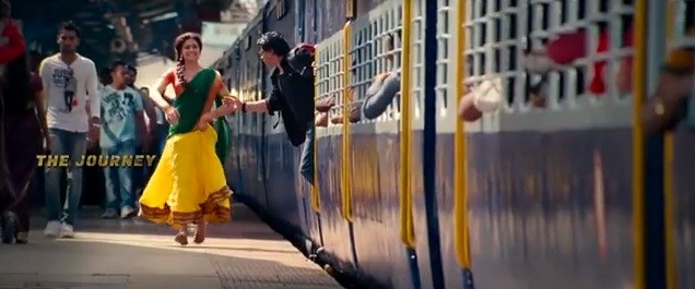 Shah Rukh and Deepika Padukone In 'Chennai Express'