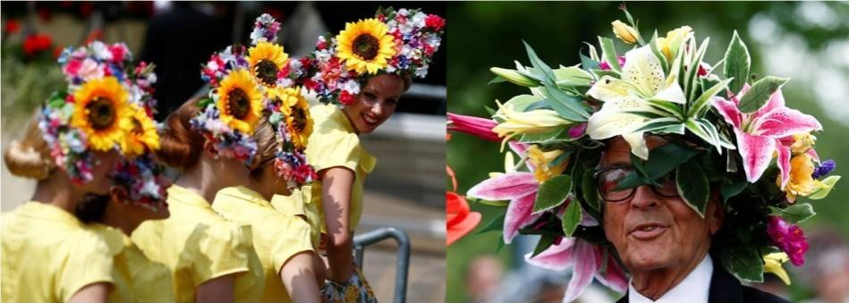 Racegoers at Royal Ascot 2013 (Reuters) Stylish Hats
