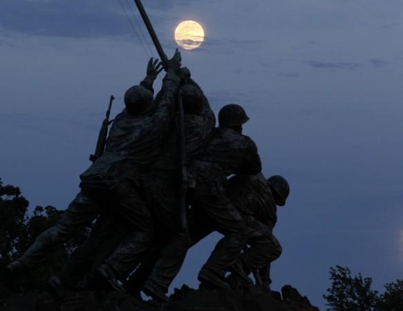 The largest full moon of 2013, also referred to as a Supermoon 2013