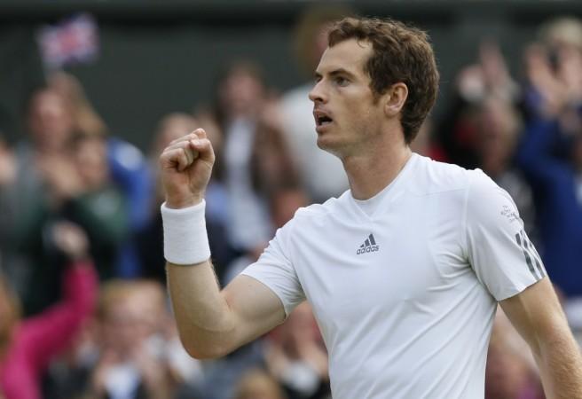 Andy Murray during Wimbledon 2013 semi finals. Andy Murray during Wimbledon 2013 semi finals.