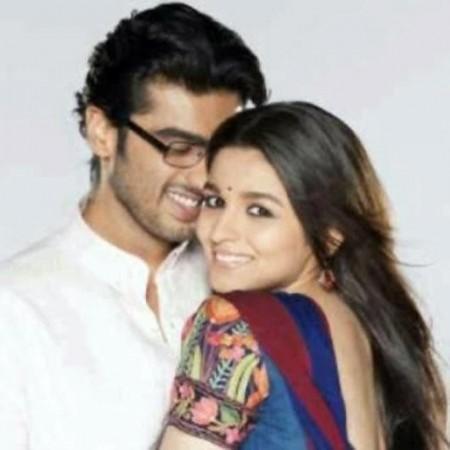 Arjun Kapoor and Alia Bhatt in 'Two States'