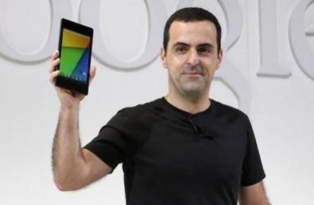Hugo Barra, VP, Xiaomi Inc Hugo Barra, director of Product Management at Android, holds the new Nexus 7 tablet during a Google event at Dogpatch Studio in San Francisco, California, July 24, 2013. Credit: Reuters/Beck Diefenbach