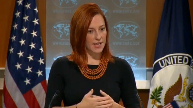 US Department of State spokesperson Jen Psaki
