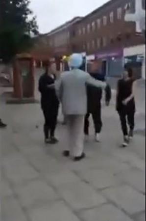 Sikh Man attacked by British Teen