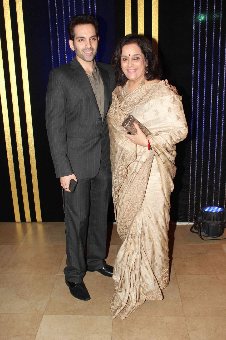 Luv Sinha and Poonam Sinha at Rakesh Roshan's Birthday Party Rakesh Roshan Birthday Party