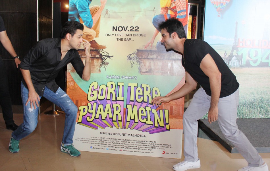 Imran Khan and director Punit Malhotra at Gori Tere Pyaar Mein Event ( Varinder Chawla)