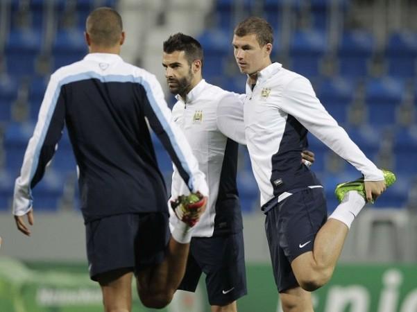 Manchester City Negredo Dzeko