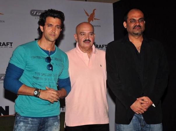 Hrithik and Rakesh Roshan at the first look launch event of Cartoon Network's Hrithik Roshan at the first look launch event of Cartoon Network's