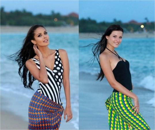 Miss World Philippines 2013, Megan Young and Miss World Moldova 2013, Valeriya Tsurkan (Photo: Miss World Organisation) Miss World 2013