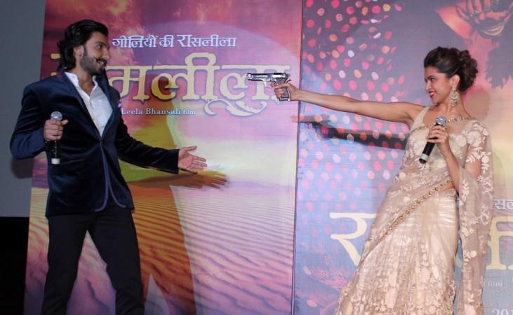'Ramleela' Trailer Launch Event Ranveer Singh, Deepika Padukone