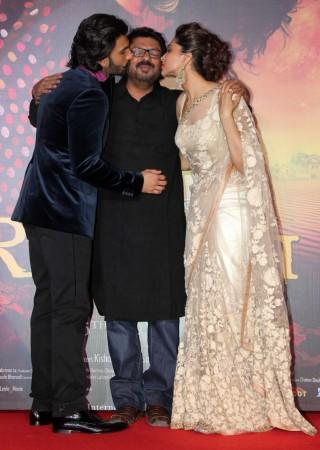 Ranveer Singh, Sanjay Leela Bhansali, Deepika Padukone