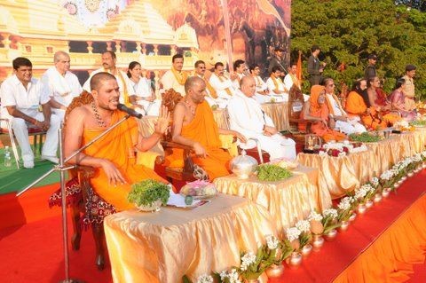 Members of saffron outfit Vishwa Hindu Parishad (VHP)