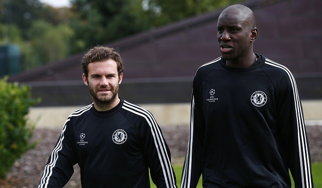 Juan Mata Demba Ba Chelsea