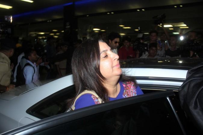 Farah Khan at airport Farah Khan