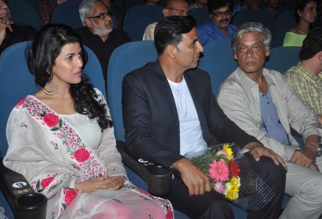 Akshay Kumar and Nimrat Kaur at Jagran Film Festival Akshay Kumar, Nimrat Kaur