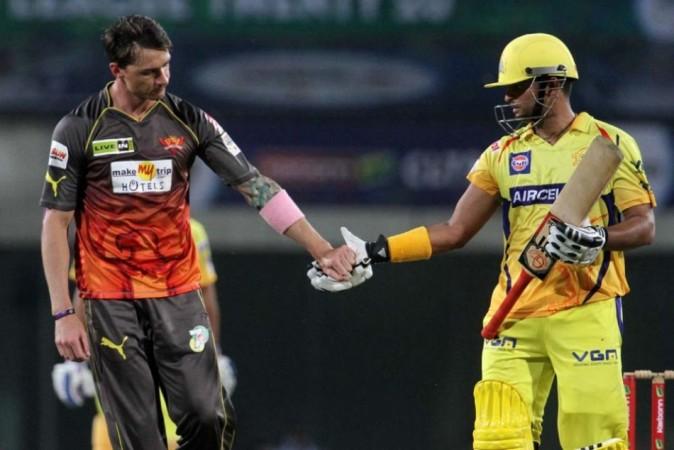 Steyn Raina Sunrisers CSK