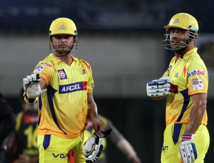 CSK Raina Dhoni