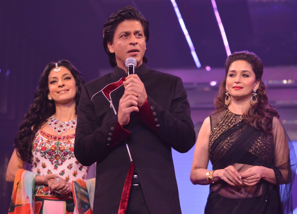 SRK , Madhuri Dixit and 'Darr' girl Juhi Chawla (varinder chawla)
