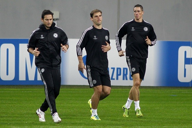 Lampard Ivanovic  Torres Chelsea