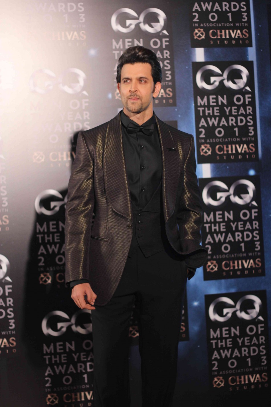 Hrithik Roshan at GQ Men of the Year Award 2013  Hrithik Roshan