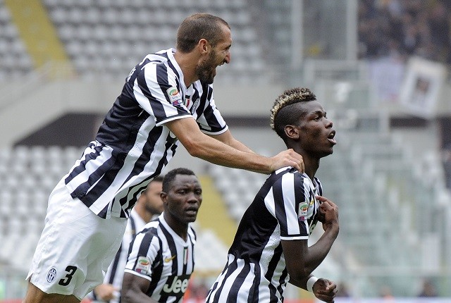 Pogba Chiellini Juvenus
