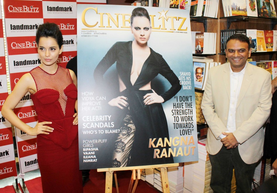 Kangna Ranaut at cover release of Cine Bitz Kangna Ranaut